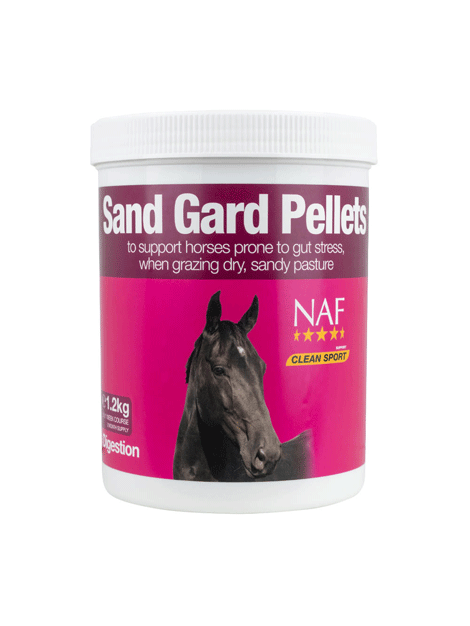 NAF Sand Guard Pellets for Horses - Natural Digestive Support & Sand Colic Prevention | Ideal for Pasture & Stall Use