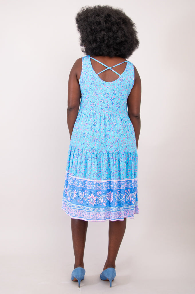 Kayana Women's Miracle Dress - Elegant Flowy Maxi Dress for Summer, Beach, and Special Occasions