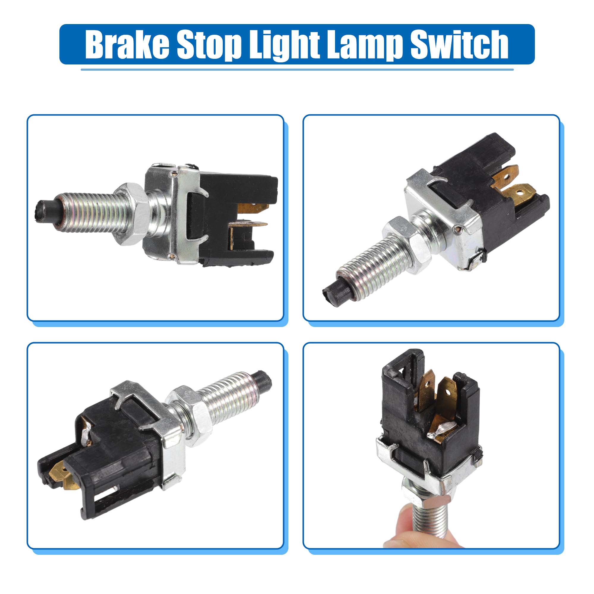 X AUTOHAUX Brake Light Switch Compatible with Toyota 4Runner Camry Corolla Pickup 1984-1991 - Stop Lamp Switch Replacement Part No.84340-30030/84340-30040/84340-32010 - Perfect for DIY Auto Repair & Maintenance