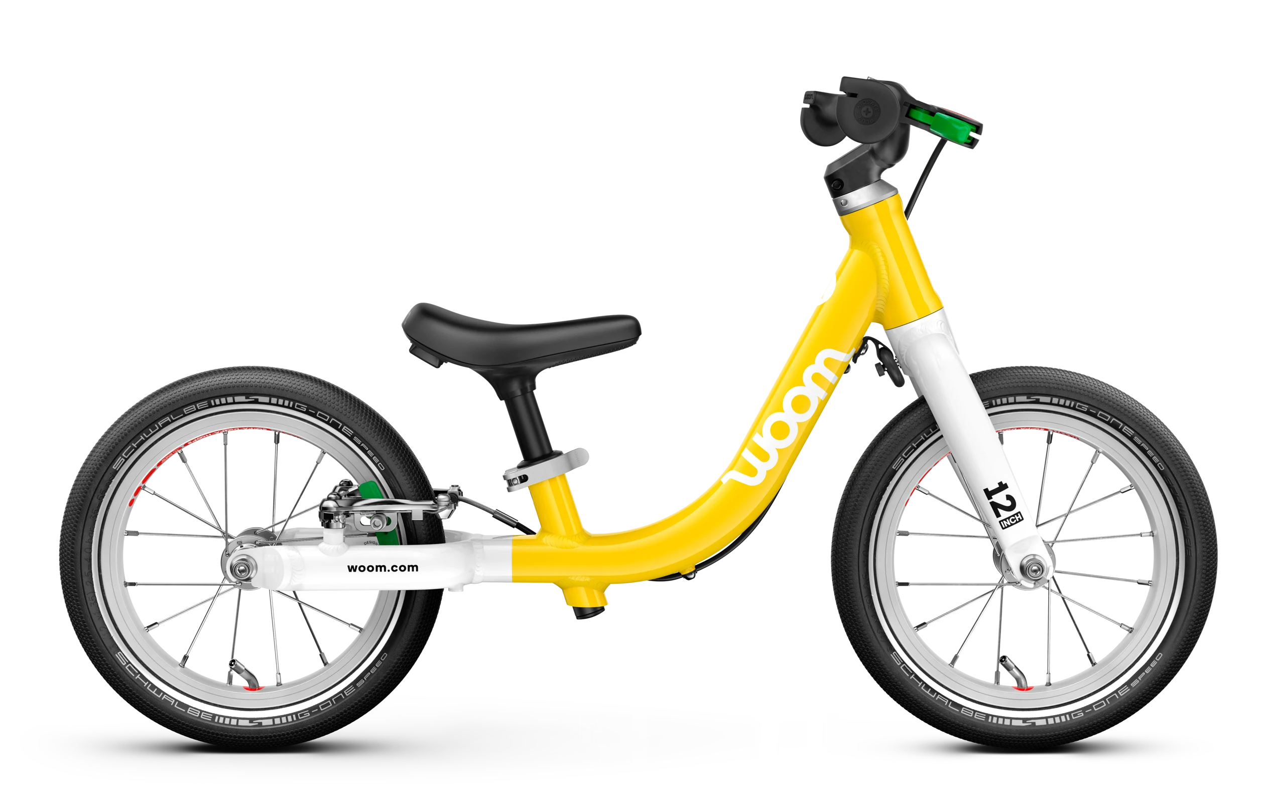 Woom Go 1 Toddler Balance Bike - Lightweight & Safe First Bike for Kids Ages 1.5-3.5 Years | Perfect for Learning to Ride, Outdoor Play & Early Childhood Development