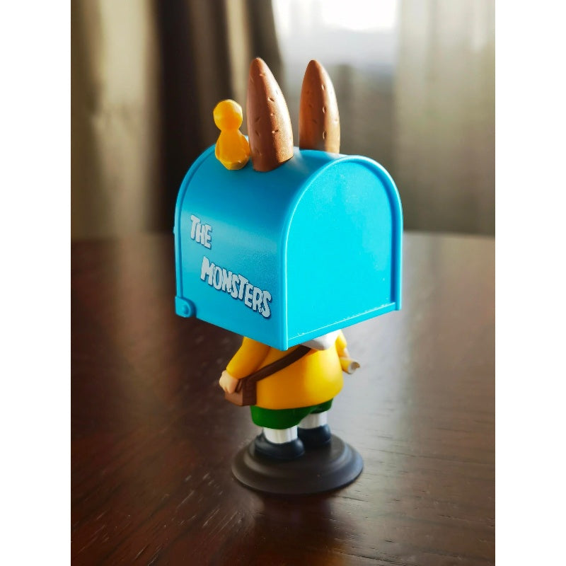Labubu The Monsters Almost Hidden Series Mail Box - Cute Collectible Vinyl Figure for Home Decor, Office Display & Anime Enthusiasts