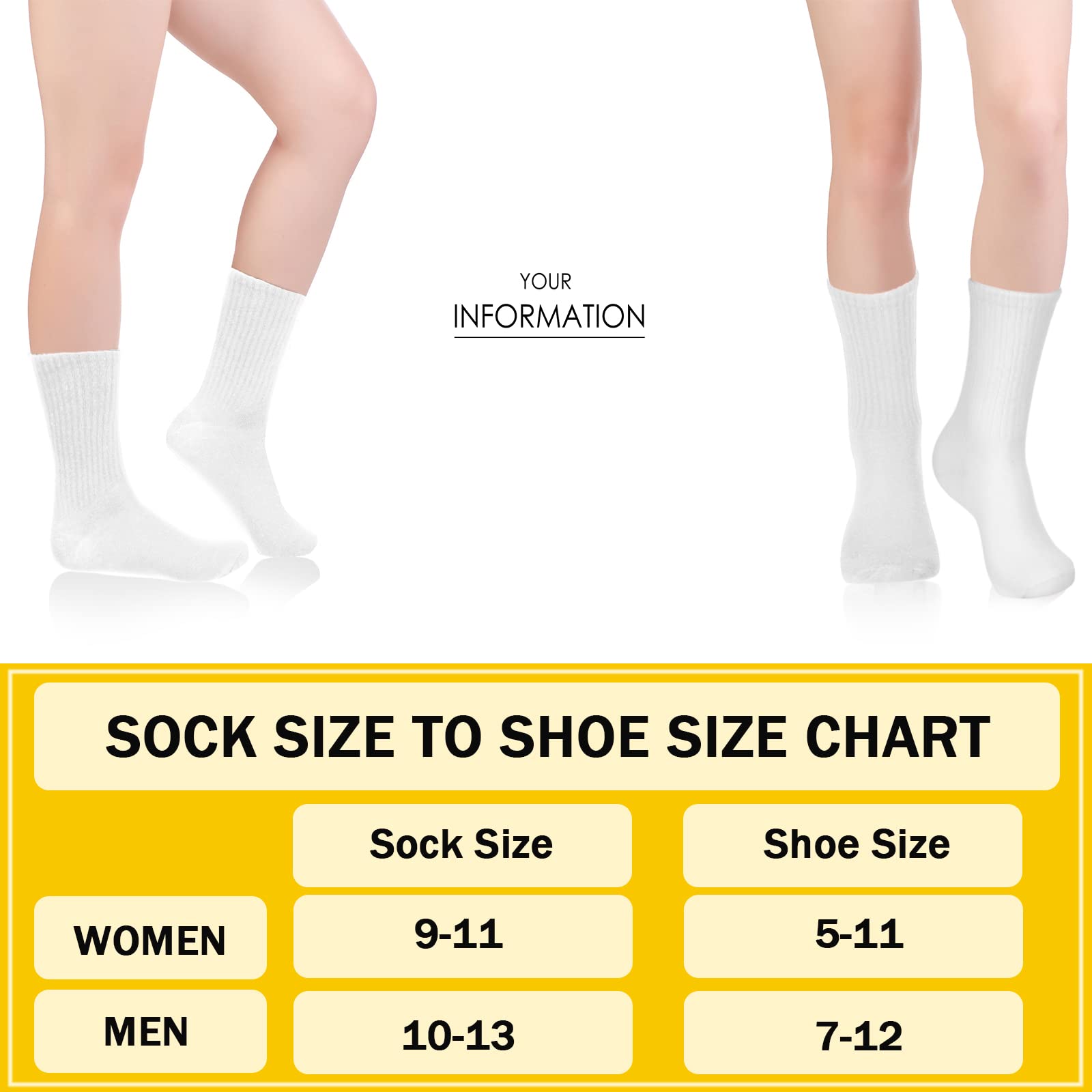Haysandy 200 Pairs Bulk Unisex Socks - Crew Solid Color Athletic Casual Socks for Women, Men, Adults & Kids - Perfect for Daily Wear, Sports, Gifting & Homeless Donations