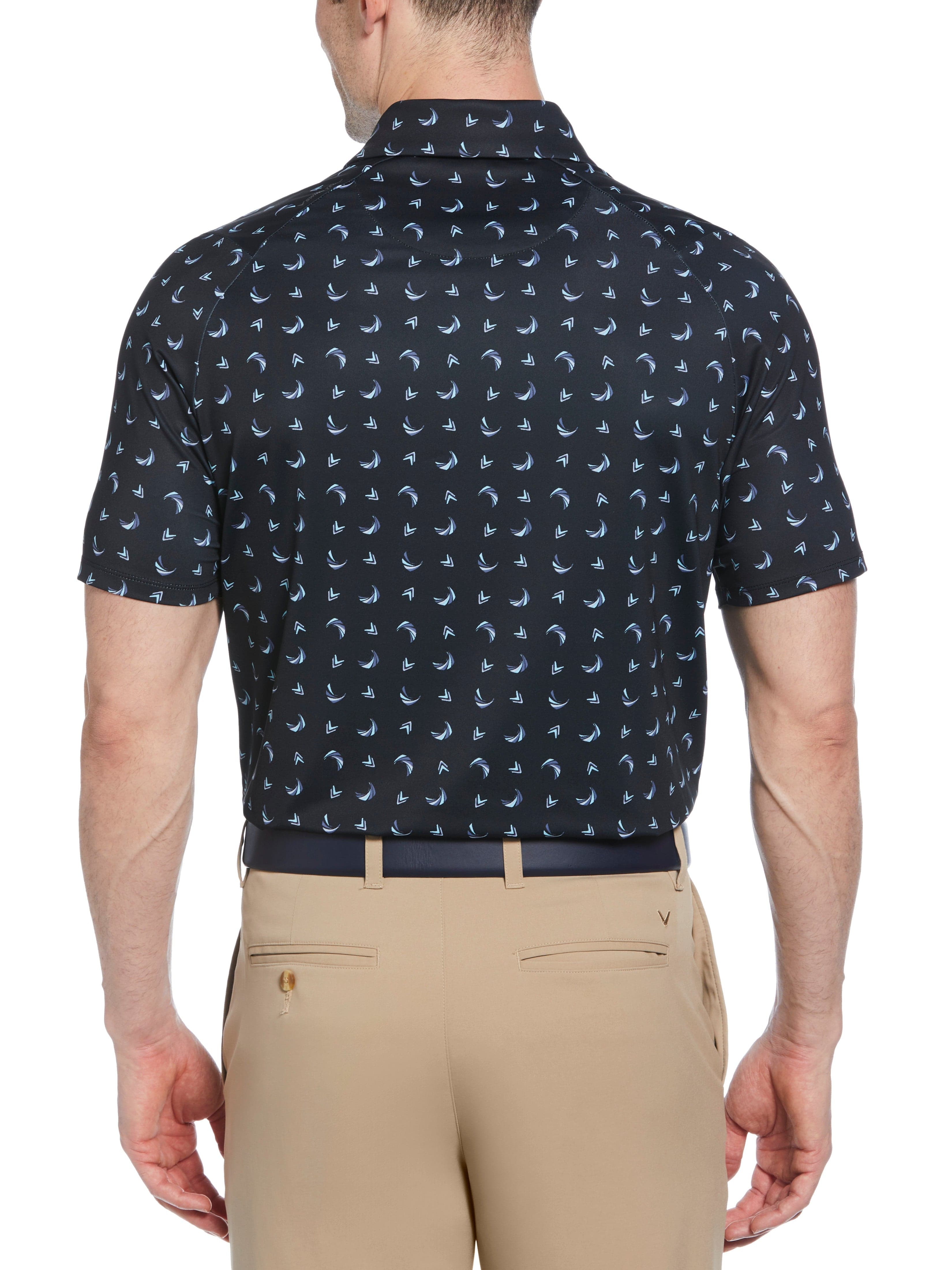 Men's Short Sleeve Abstract Chevron Print T-Shirt - Casual Summer Tee for Streetwear & Everyday Outfits
