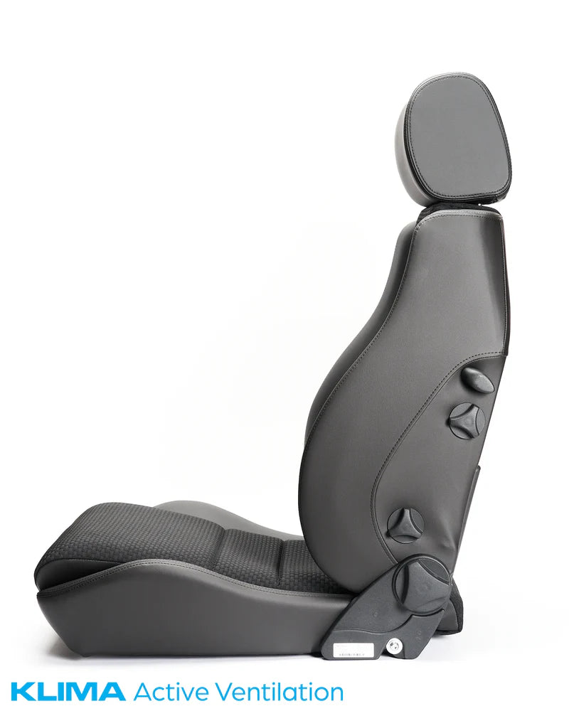 Scheel Mann Vario F Klima Active Ventilation Seat - Premium Cooling Car Seat for Comfortable Driving - Perfect for Long Road Trips & Hot Weather Conditions