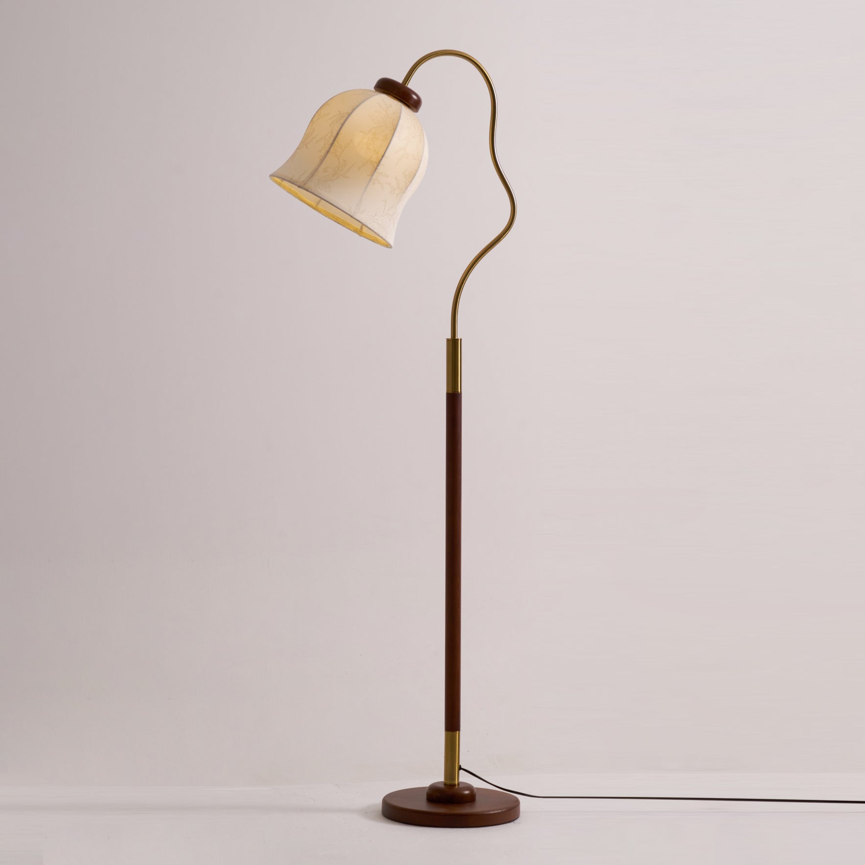 Bellvine Modern Floor Lamp - Adjustable Brightness LED Standing Light for Living Room, Bedroom & Office - Warm White & Cool White Dimmable Lighting for Home Decor