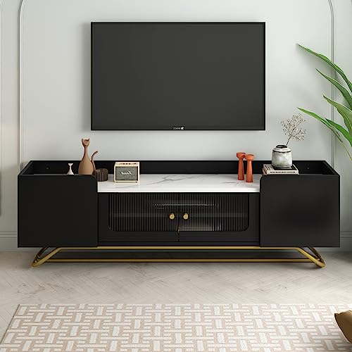Black@fluted Glass