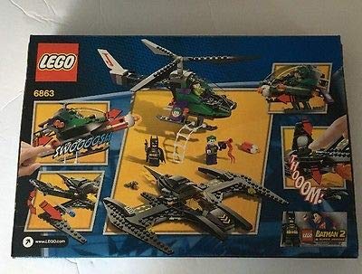 LEGO Super Heroes Batwing Battle Over Gotham City Building Set 6863 | Batman Toy for Kids & Collectors | Creative Play & Display for Superhero Fans