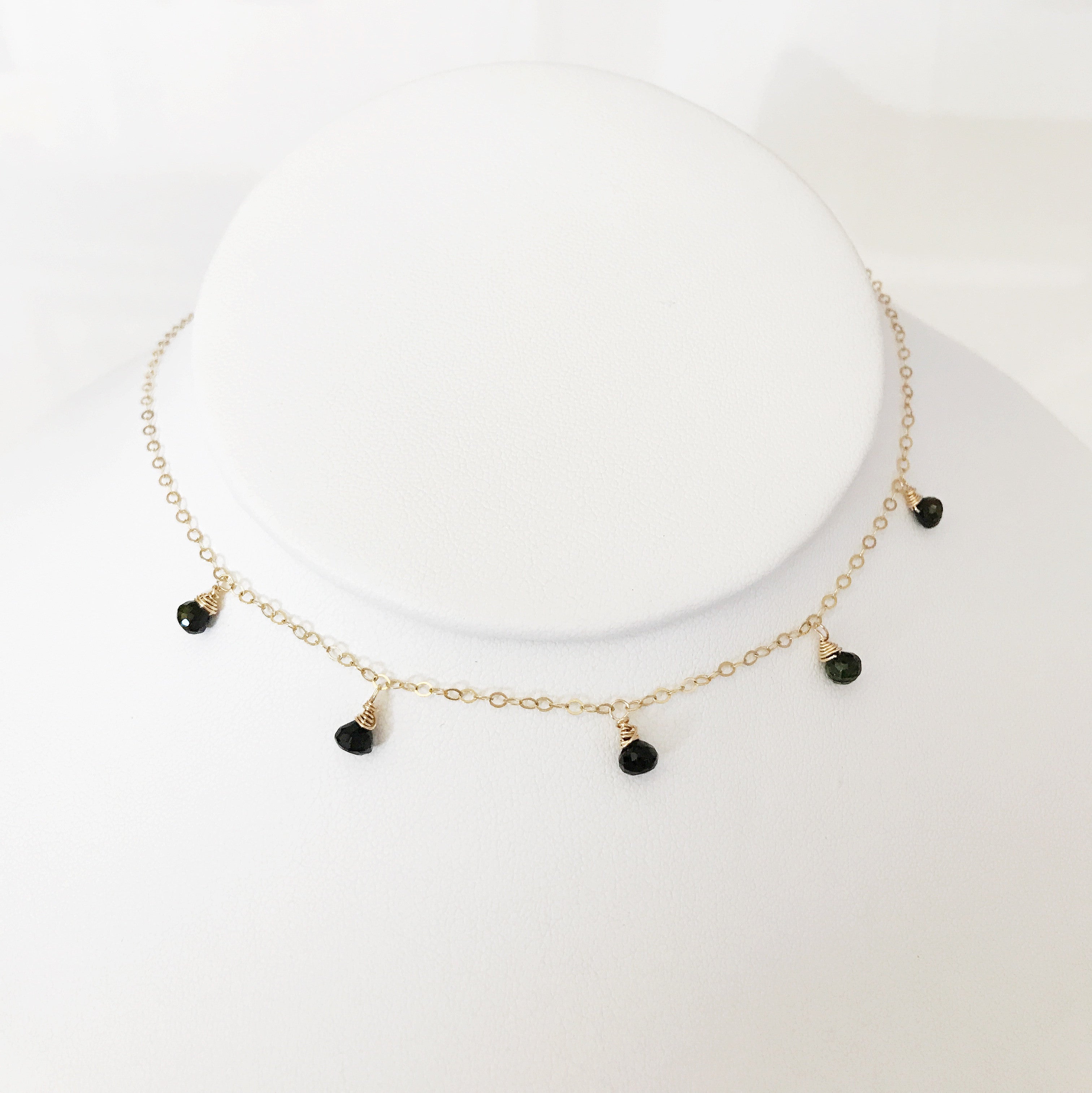 Ivanna Pink Topaz Necklace (N252) – Elegant Jewelry for Women, Perfect for Parties, Weddings & Everyday Wear