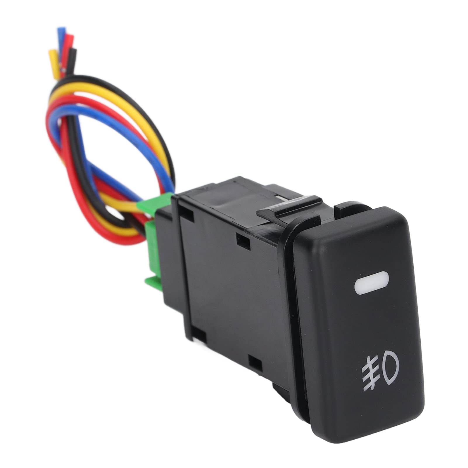 Waterproof Fog Light Switch for Cars - Polished Automotive Lamp Switch for Household & Outdoor Use - Perfect for Off-Roading, Camping & Home Lighting Projects