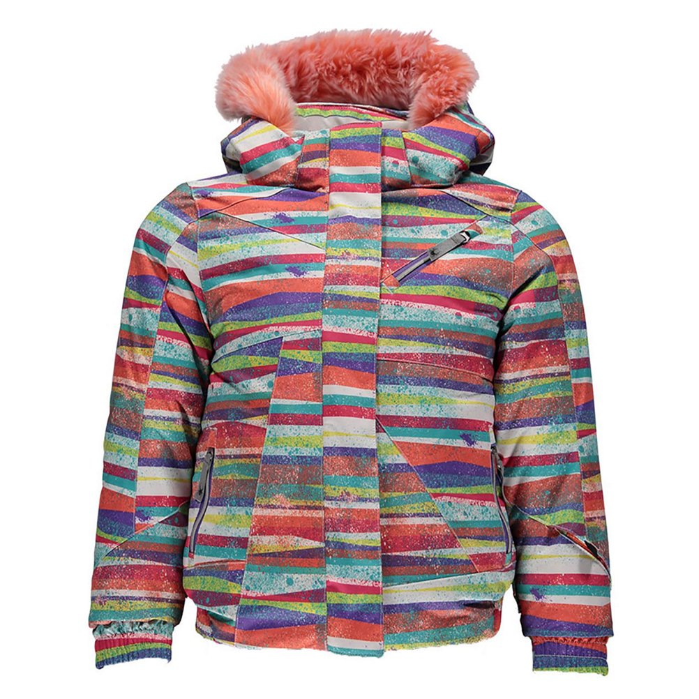 Spyder Girls' Bitsy Lola Jacket - Waterproof Winter Coat for Toddler & Kids (2T-6X) - Warm Snow Jacket for Outdoor Play, Skiing & Snowboarding