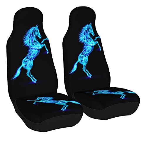 Blue Fire Horse