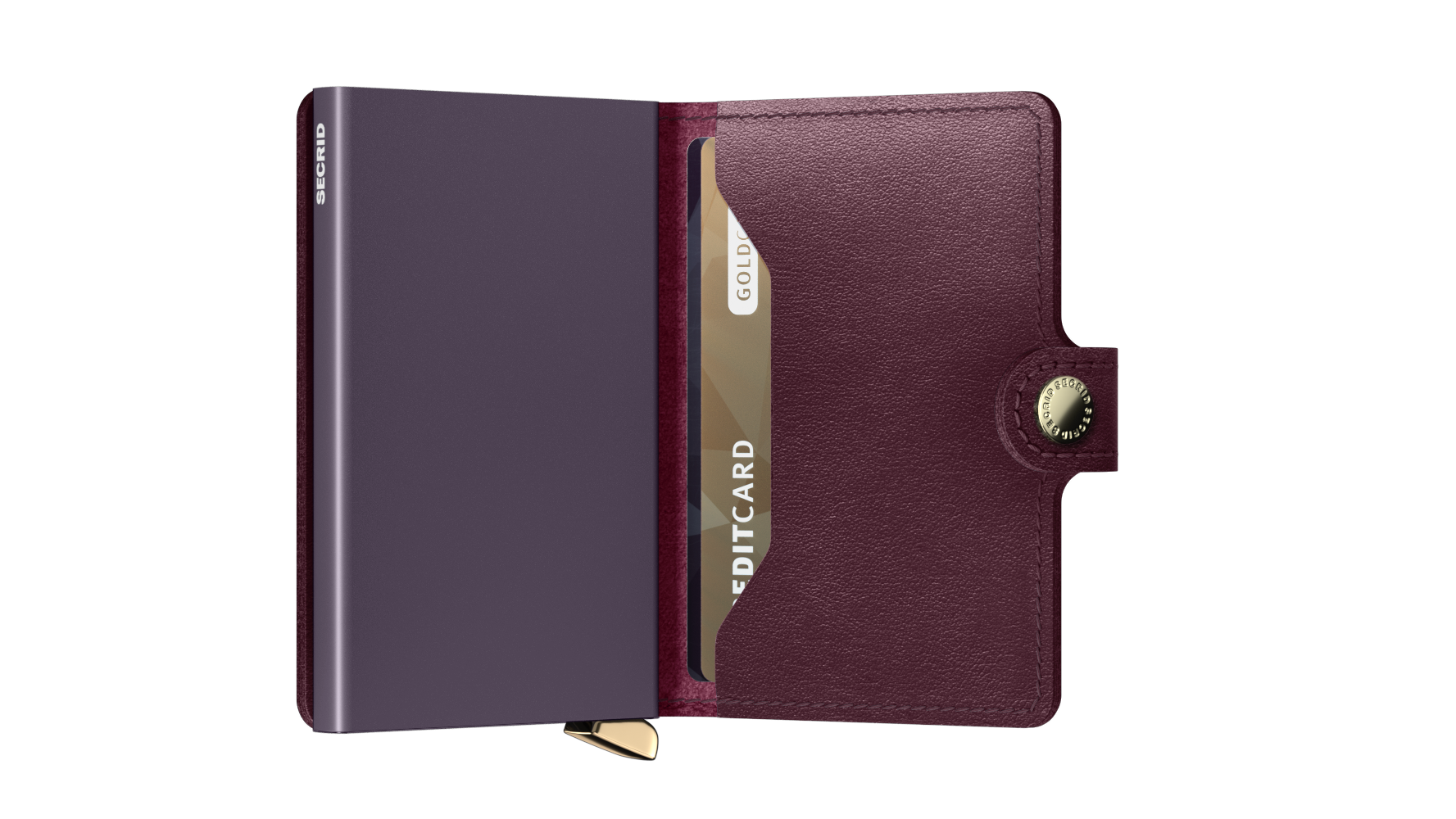 SECRID Premium RFID Blocking Mini Wallet in Dusk - Slim & Secure Card Holder for Travel, Business & Everyday Use
