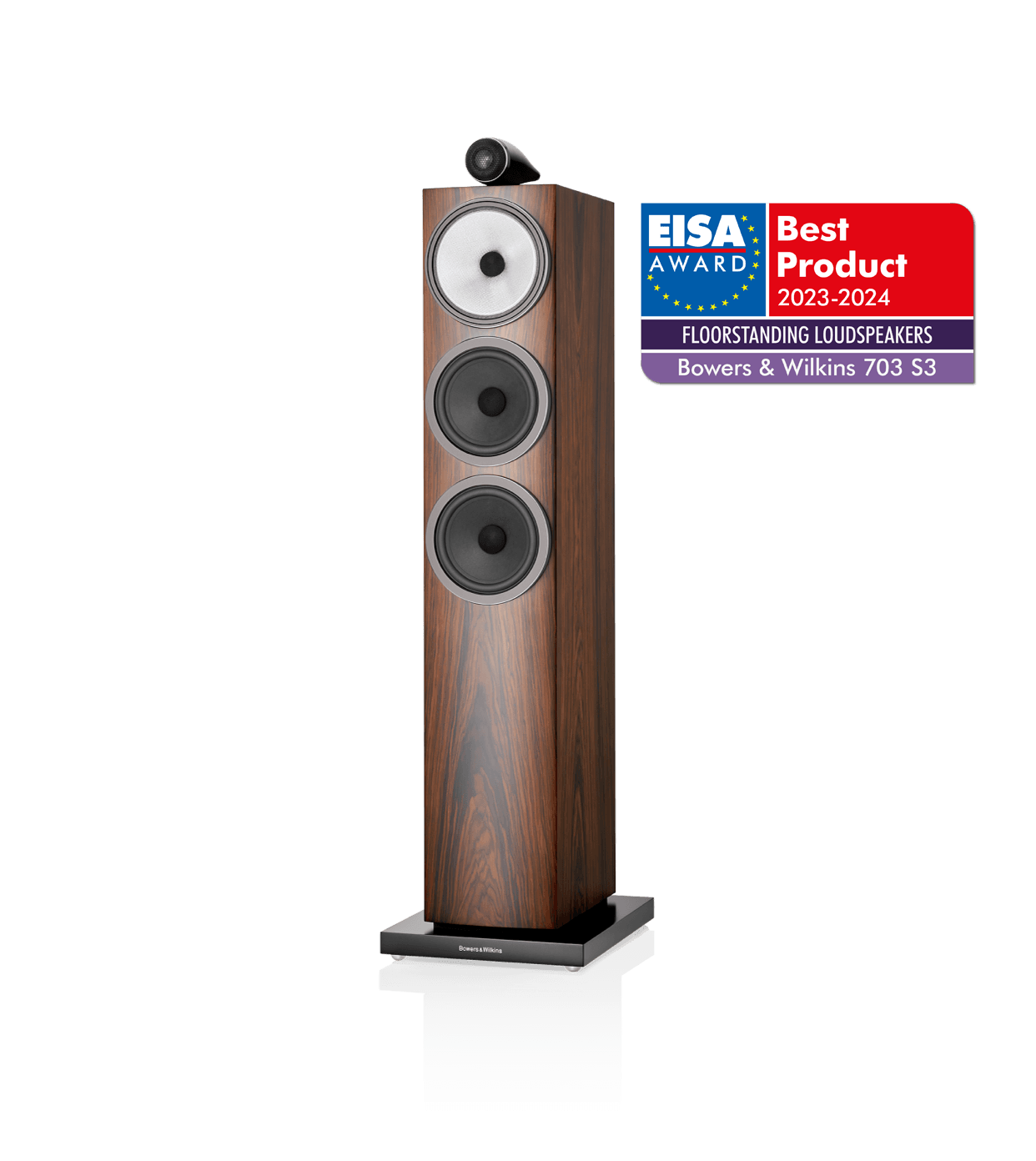 Bowers & Wilkins 703 S3 Floorstanding Speakers - Premium Hi-Fi Audio for Home Theater & Music Listening