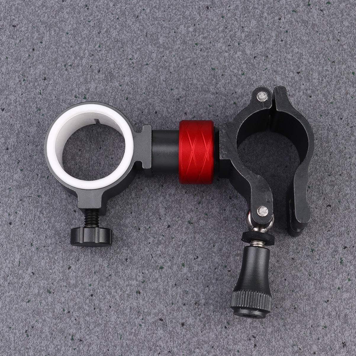 BESPORTBLE Heavy Duty Umbrella Holder Clamp - Adjustable Beach Fishing Umbrella Stand for Chairs, Wheelchairs & Golf Carts | Outdoor Patio, Picnic, Camping Accessories