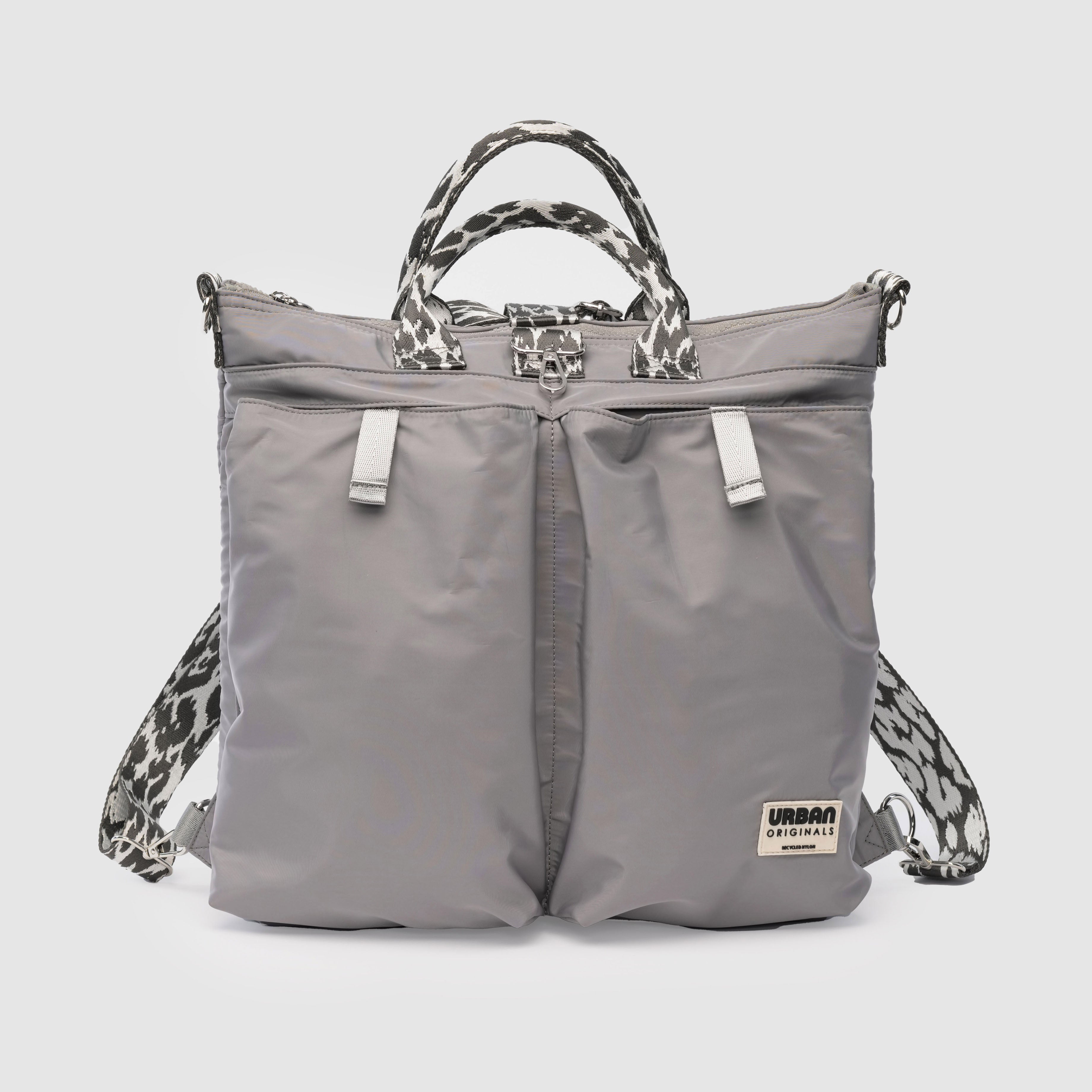 Como Tote Bag - Stylish Grey Canvas Tote for Women - Perfect for Shopping, Beach, Work & Everyday Use