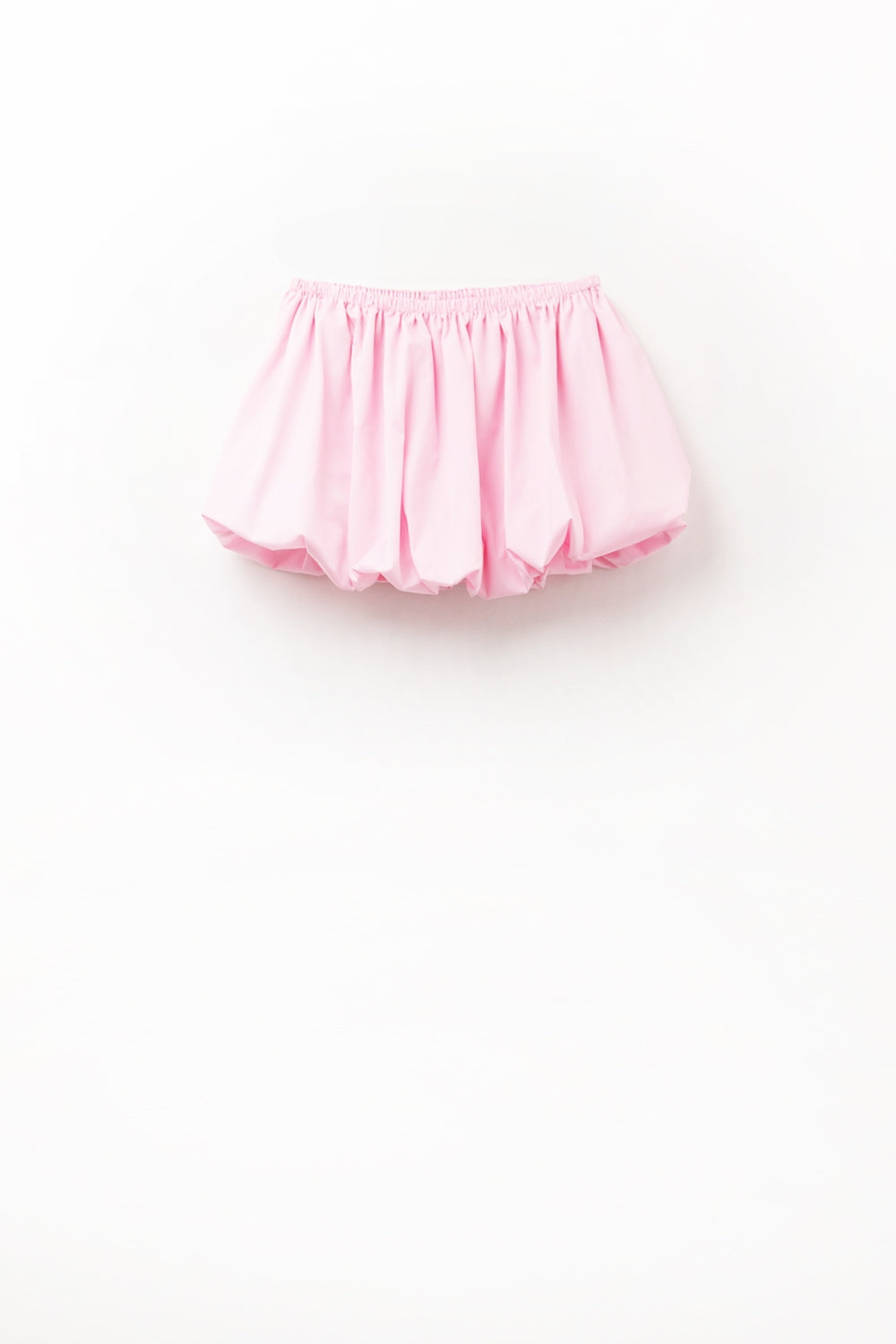 Pink Poplin Mini Skirt Ball Gown - Elegant & Flirty for Parties, Dances & Special Occasions