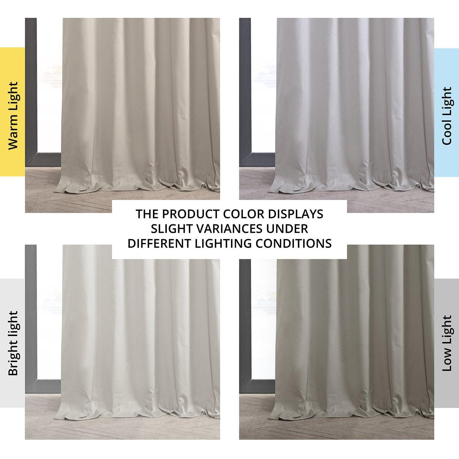 Premium Hazelwood Beige 100% Blackout Curtains for Bedroom & Living Room - Thermal Insulated Solid Cotton Hotel Drapes for Better Sleep & Energy Efficiency