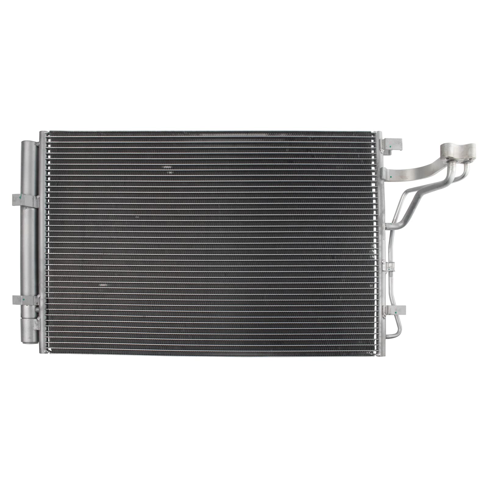 TRQ Air Conditioning A/C Condenser Replacement for 2014-2016 Kia Soul - Perfect for Summer Cooling & Auto AC Repair