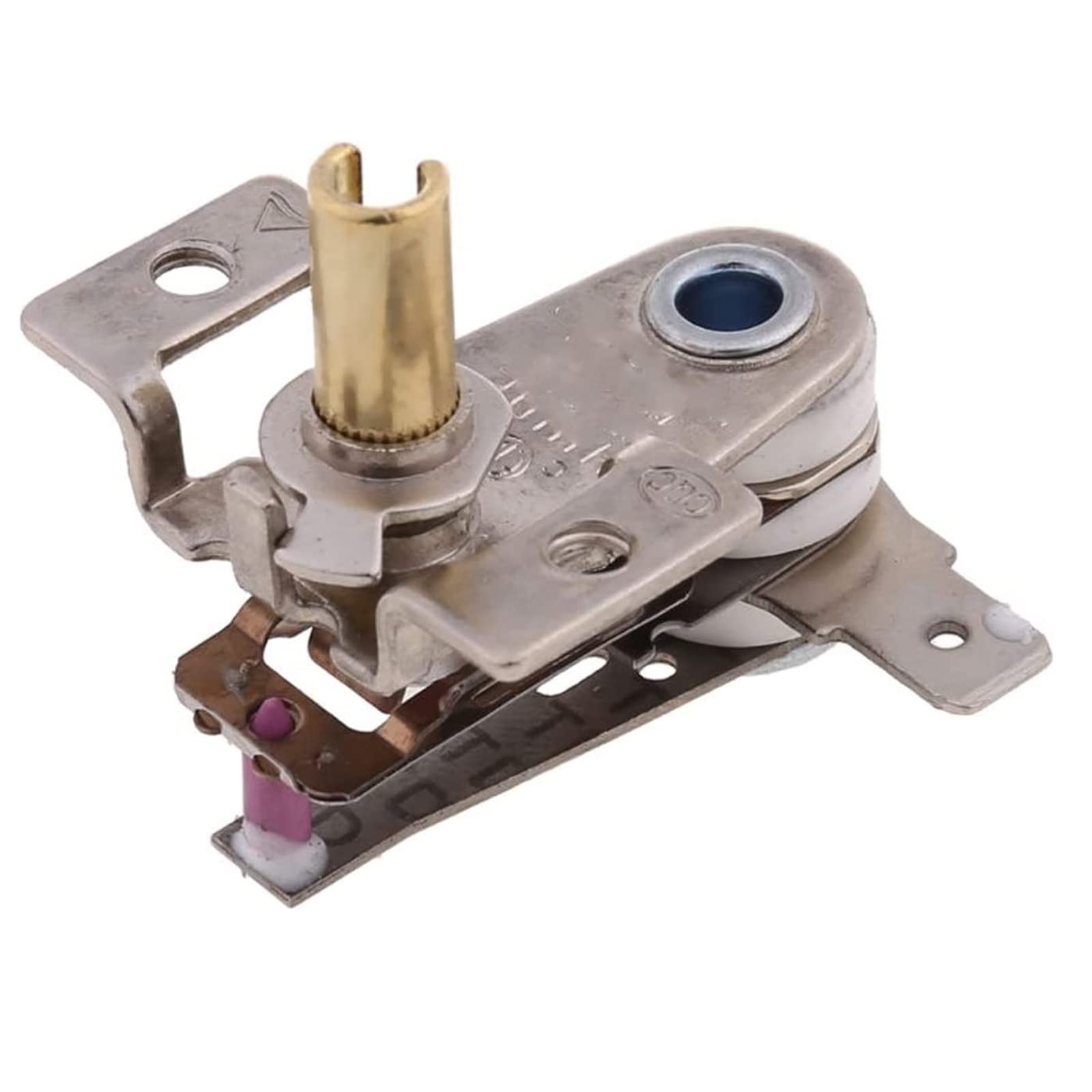 2PCS Replacement Thermostat Switch TA-018 for Electric Oven - M3 Screw Hole Temperature Control & Thermal Assembly | Perfect for Oven Repair, Maintenance & DIY Home Appliance Projects