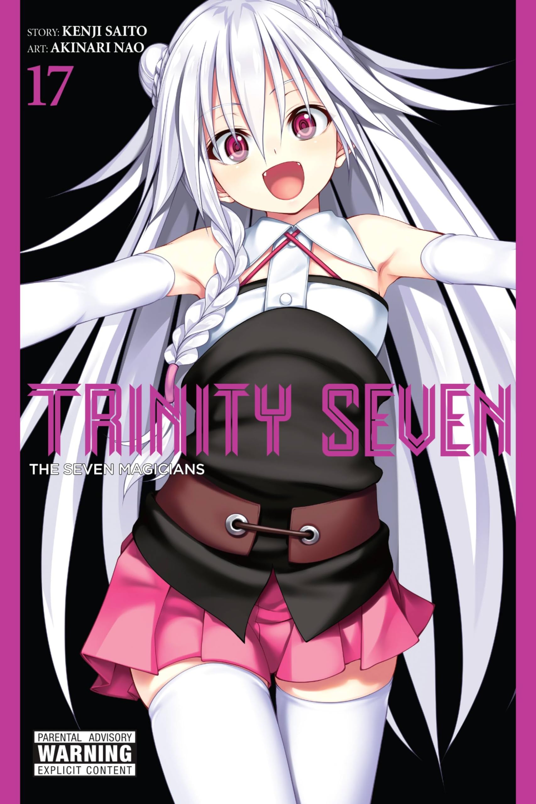 Trinity Seven Vol. 17: The Seven Magicians - Manga Book for Anime Fans | Perfect for Collectors & Fantasy Readers | Great Gift for Comic Lovers