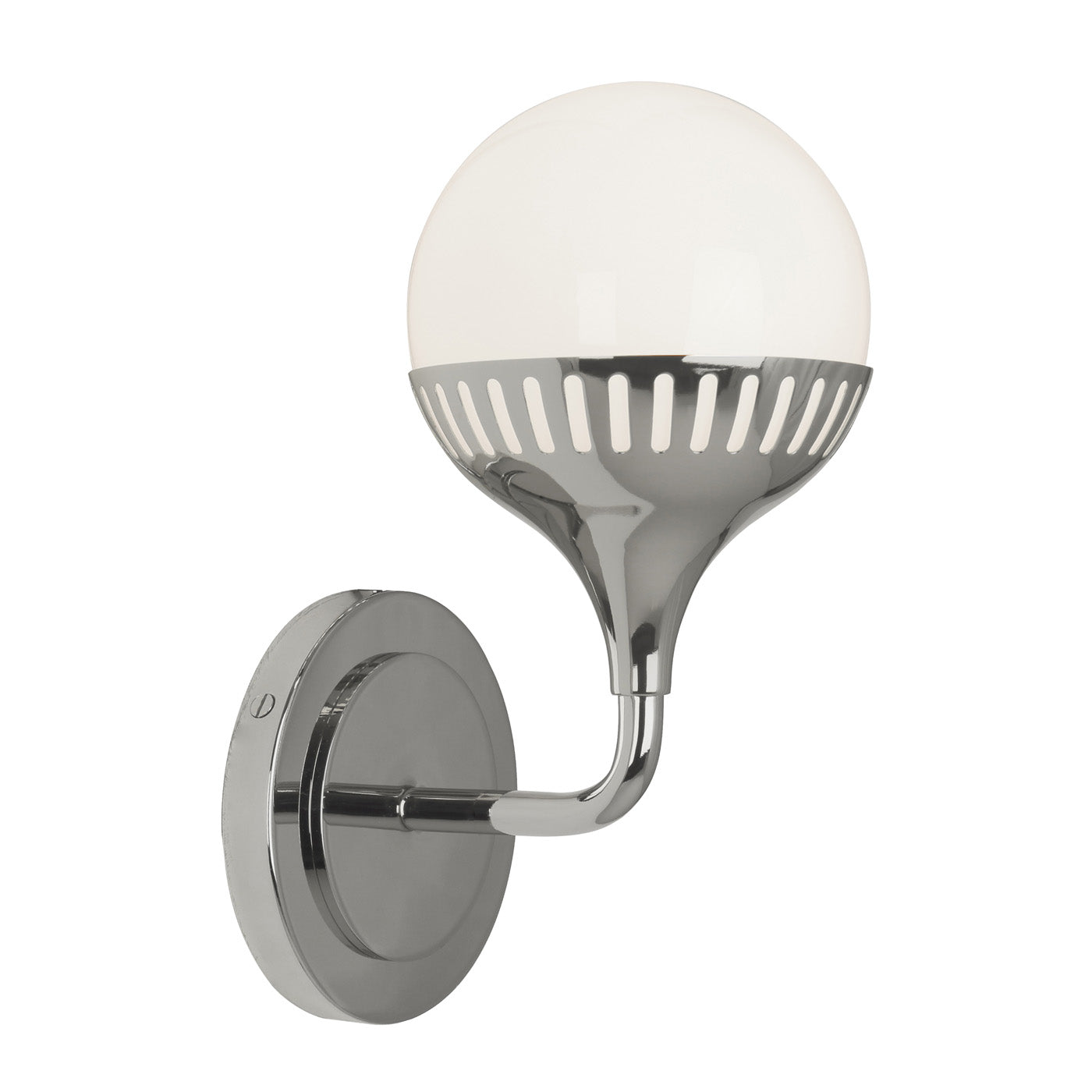 Rio Single Sconce Wall Light - Modern Matte Black Finish with Clear Glass Shade for Bedroom, Hallway & Living Room Lighting