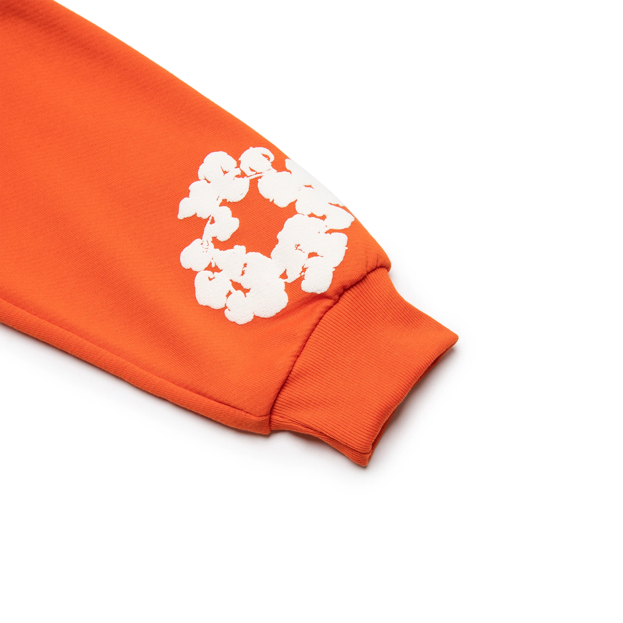 Denim Tears Cotton Wreath Orange Hoodie - Streetwear Fashion for Men & Women | Perfect for Casual Outfits, Urban Style & Hip-Hop Culture