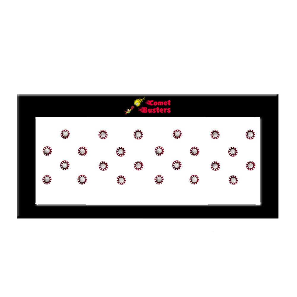 Comet Busters Maroon Pearl Bindis (BV559) - Premium Self-Adhesive Forehead Decoration for Festivals, Weddings & Special Occasions