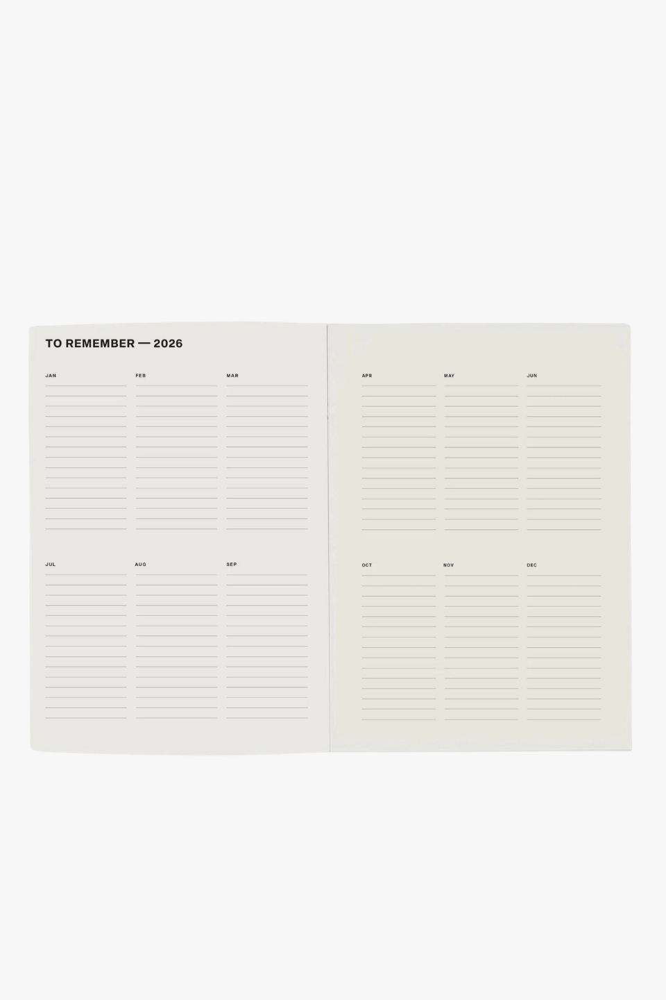 Butter Stripe Daily Planner 2025 - A5 Size, Hardcover, Weekly & Monthly Layout - Perfect for Work, School & Personal Organization