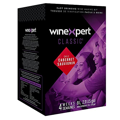 Premium French Cabernet Sauvignon Wine Making Kit - Midwest Homebrewing Supplies for Crafting Fine Red Wine | Perfect for Home Winemaking, Gifts & Special Occasions