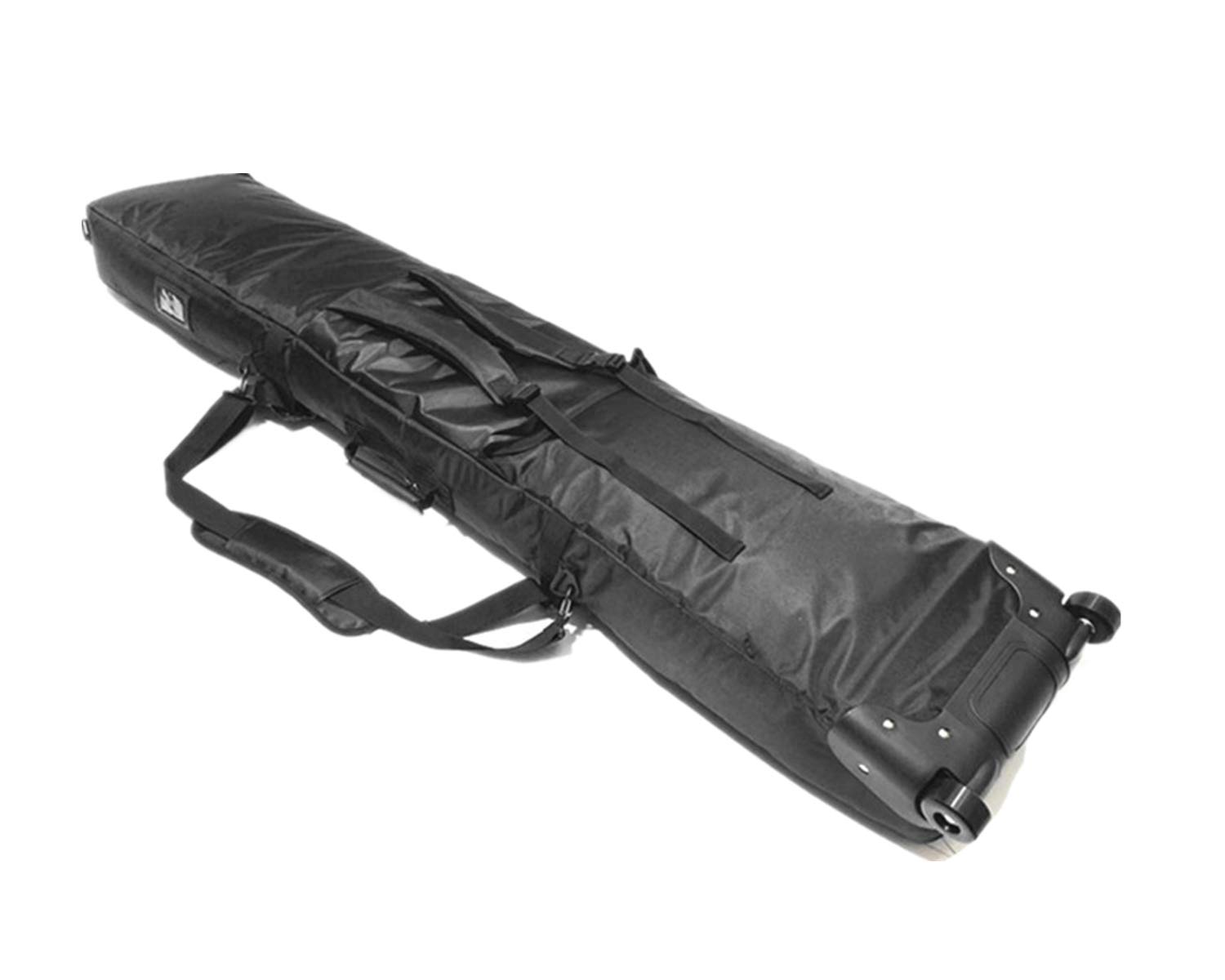 UNISTRENGH Wheeled Ski & Snowboard Travel Bag - Waterproof Padded Snowboard Backpack with Wheels for Air Travel - Perfect for Snowboarding Trips & Winter Vacations