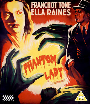 Phantom Lady Blu-ray DVD | Classic Film Noir Movie | Perfect for Movie Nights & Collector's Editions