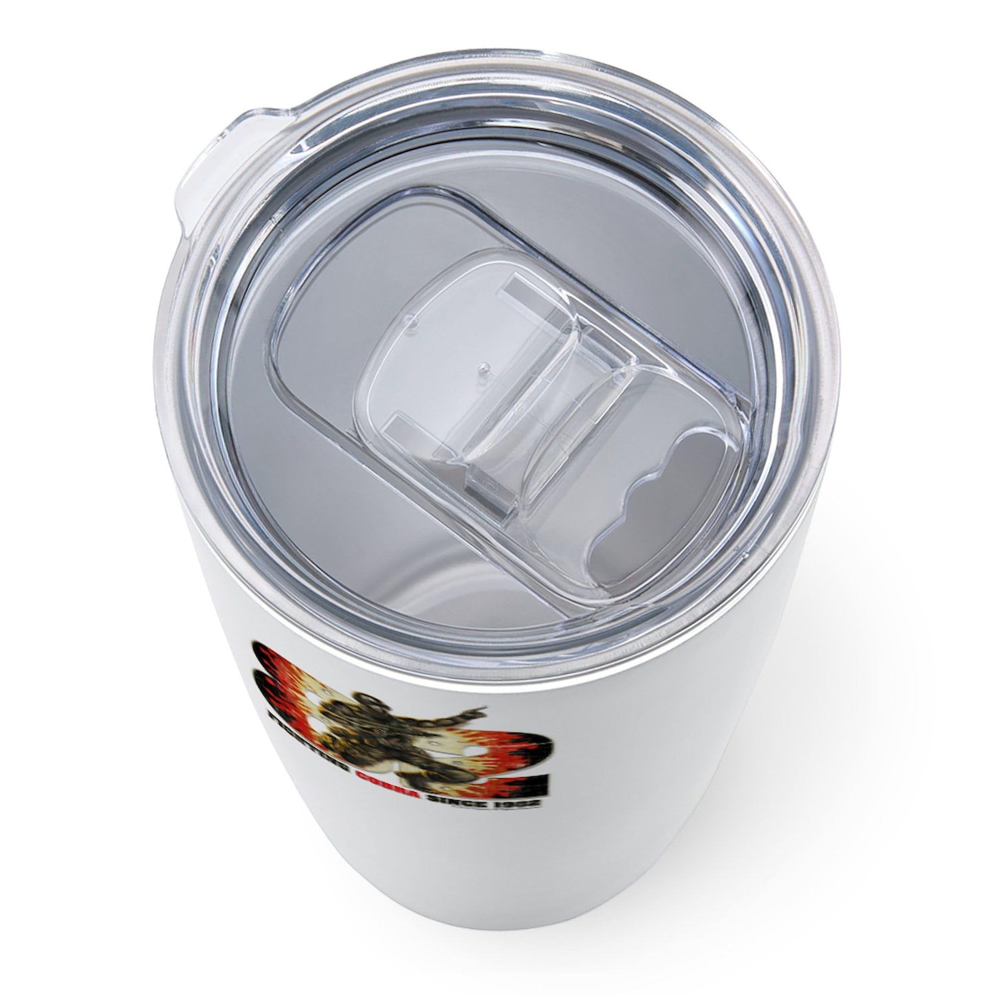 Snake Eyes 20 oz Insulated Stainless Steel Coffee Tumbler - Double Wall Vacuum Mug for Hot & Cold Drinks - Perfect for Office, Travel, Camping & Gift Giving