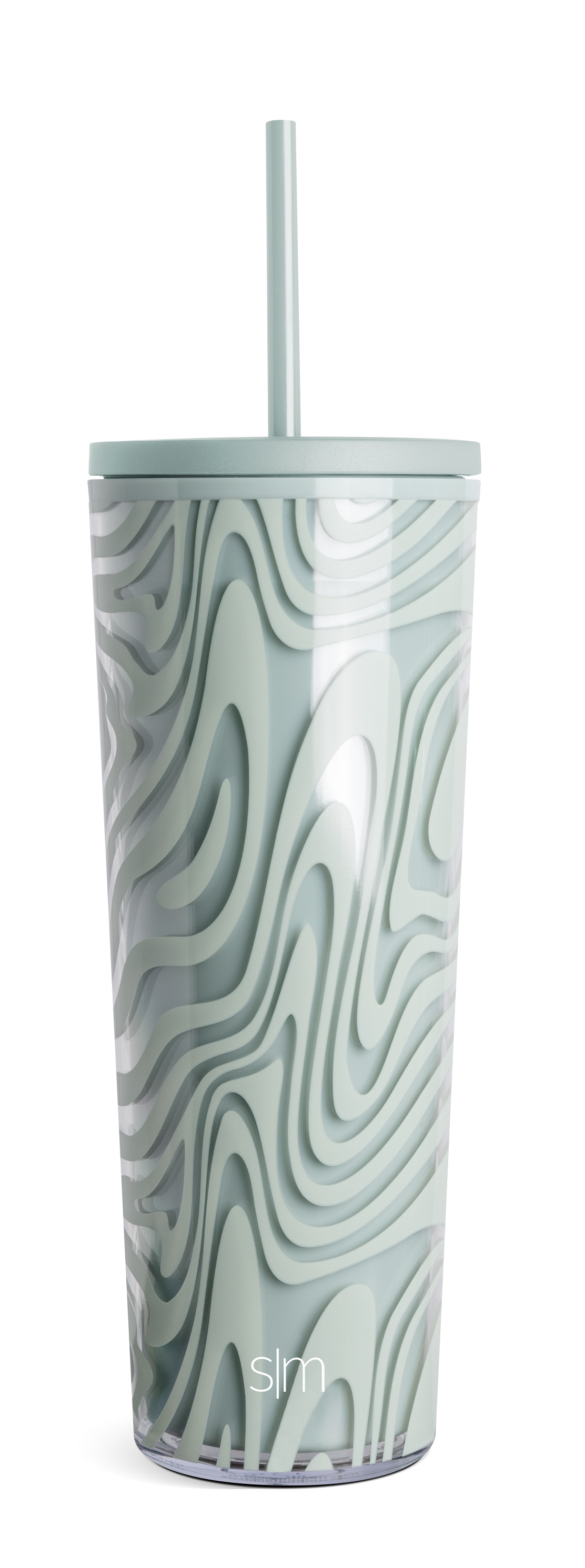 Premium Plastic Classic Tumbler - 20oz Insulated Travel Mug with Lid & Straw, BPA-Free, Leak-Proof for Hot/Cold Drinks - Perfect for Office, Gym, Hiking & Outdoor Activities