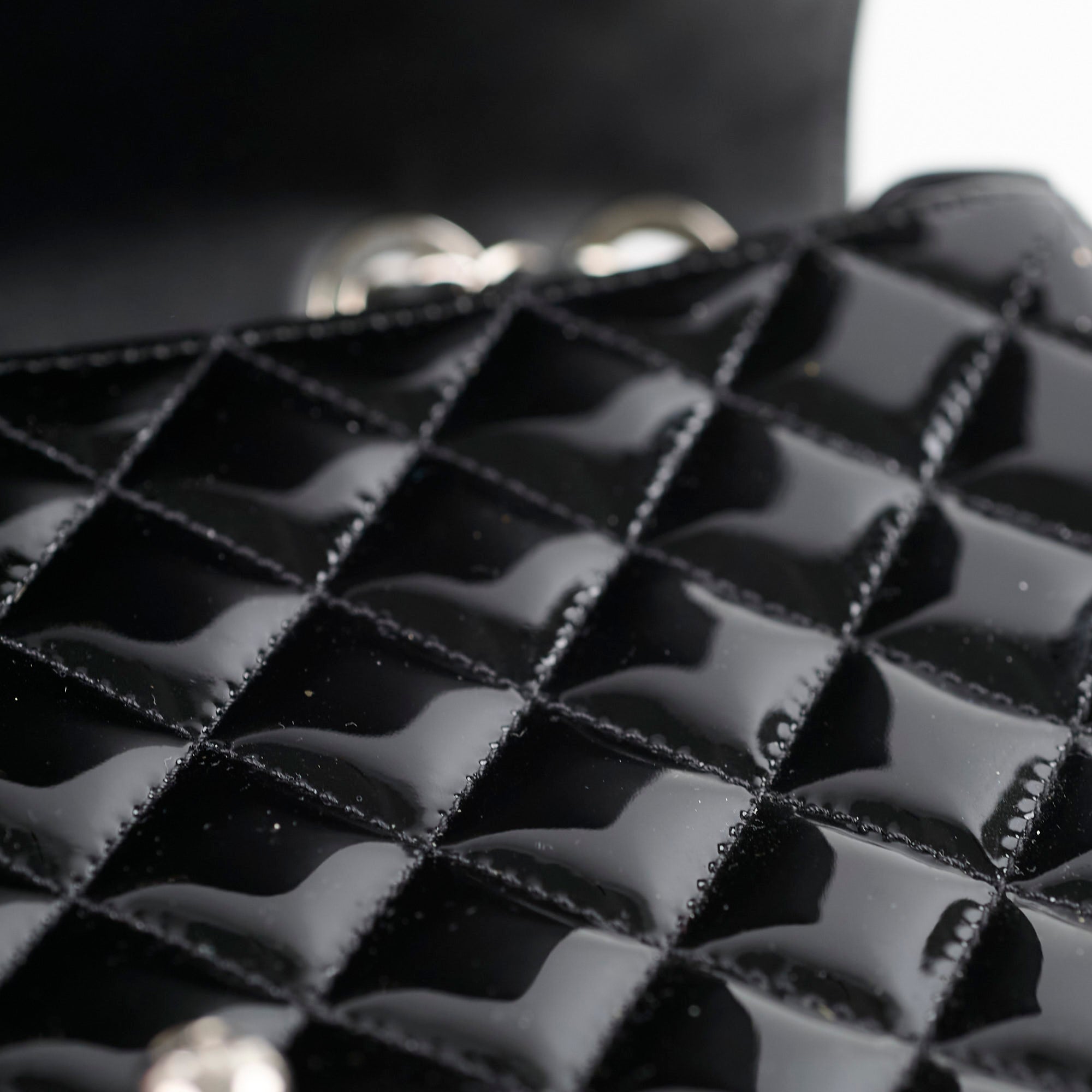 Chanel Patent Leather Medium Coco Boy Flap Bag in Black | Luxury Designer Handbag for Women | Perfect for Evening Events, Parties & Special Occasions
