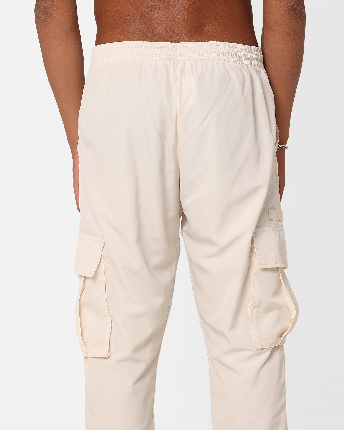 Adidas Metro Cargo Pants for Men - Wonder White | Stylish Streetwear Joggers with Multiple Pockets | Perfect for Casual Wear, Gym & Outdoor Activities