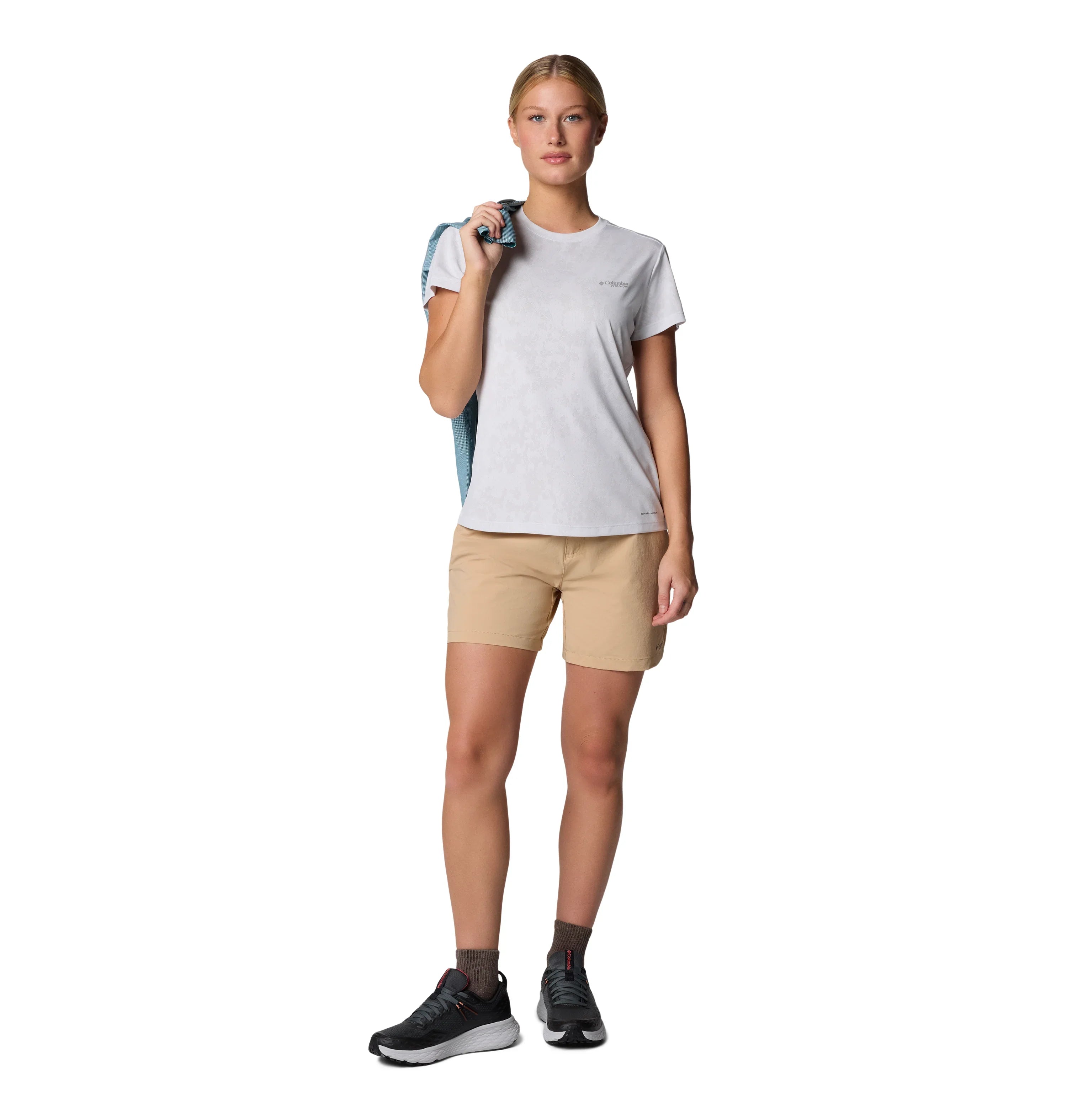 Columbia Women's Bluebird Canyon™ Short Sleeve Crew Neck T-Shirt - Hiking, Camping & Outdoor Activities Comfort Top