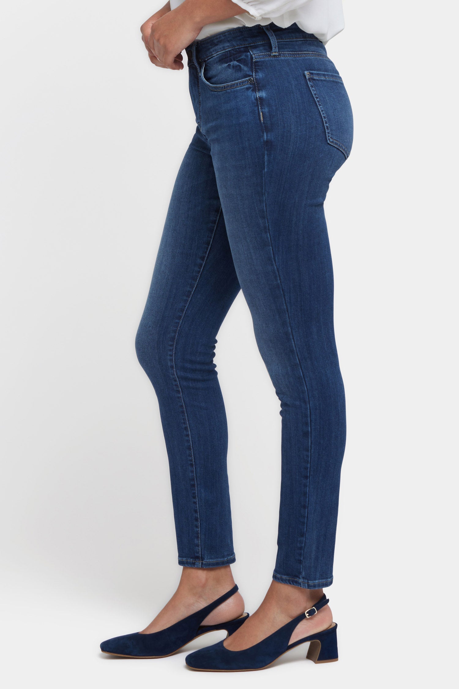 Ami Skinny Jeans for Women - High Waisted Stretch Denim Pants | Rio Rapids Wash | Perfect for Casual Outfits & Night Out