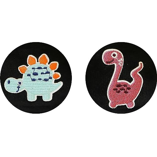 Dinosaur - Chestnut & Light Blue
