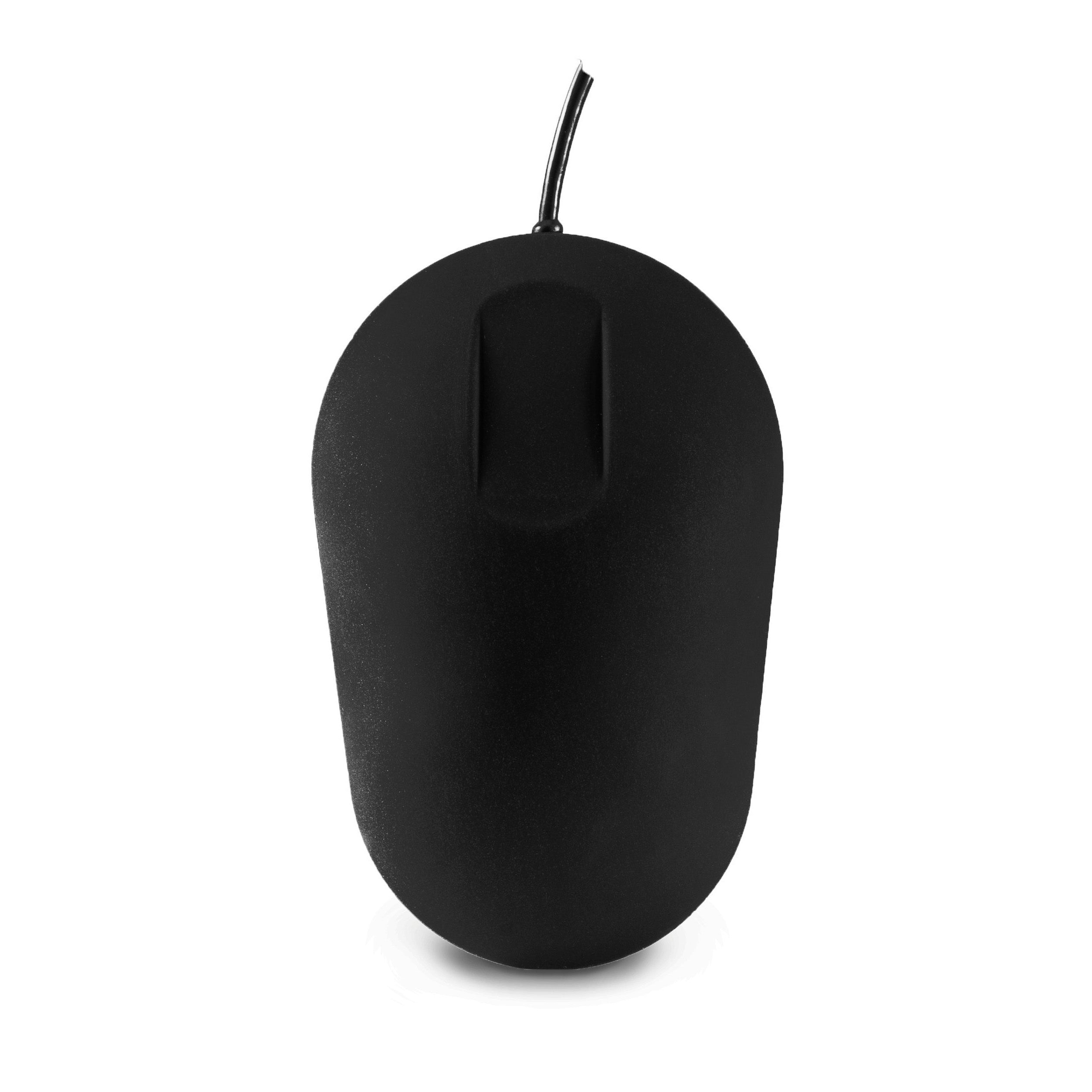Purekeys Compact Wired Keyboard and Mouse Set - Black | Ergonomic USB Desktop Combo for Office, Gaming & Home Use