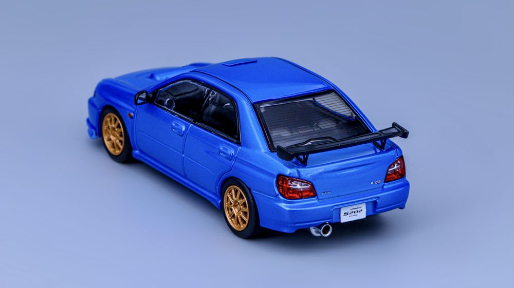 1:64 SUBARU Impreza WRX STi Mines S202 Diecast Model Car - Collectible Miniature Toy for Hobbyists & Car Enthusiasts - Perfect for Display, Gifts, and Racing Game Scenes