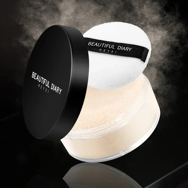 Translucent Loose Facial Powder - Oil Control & Setting Makeup for All Skin Types | Perfect for Daily Wear, Photo Shoots & Special Occasions