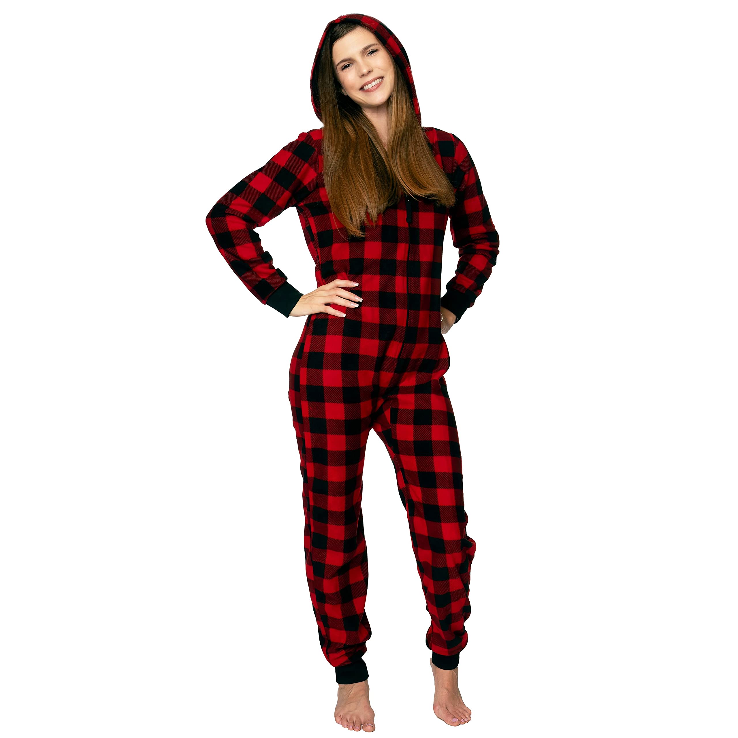 BLIS Women's Adult Onesie Pajamas - Soft Halloween Costume for Women | Cozy One-Piece Novelty Sleepwear for Parties, Sleepovers & Seasonal Fun