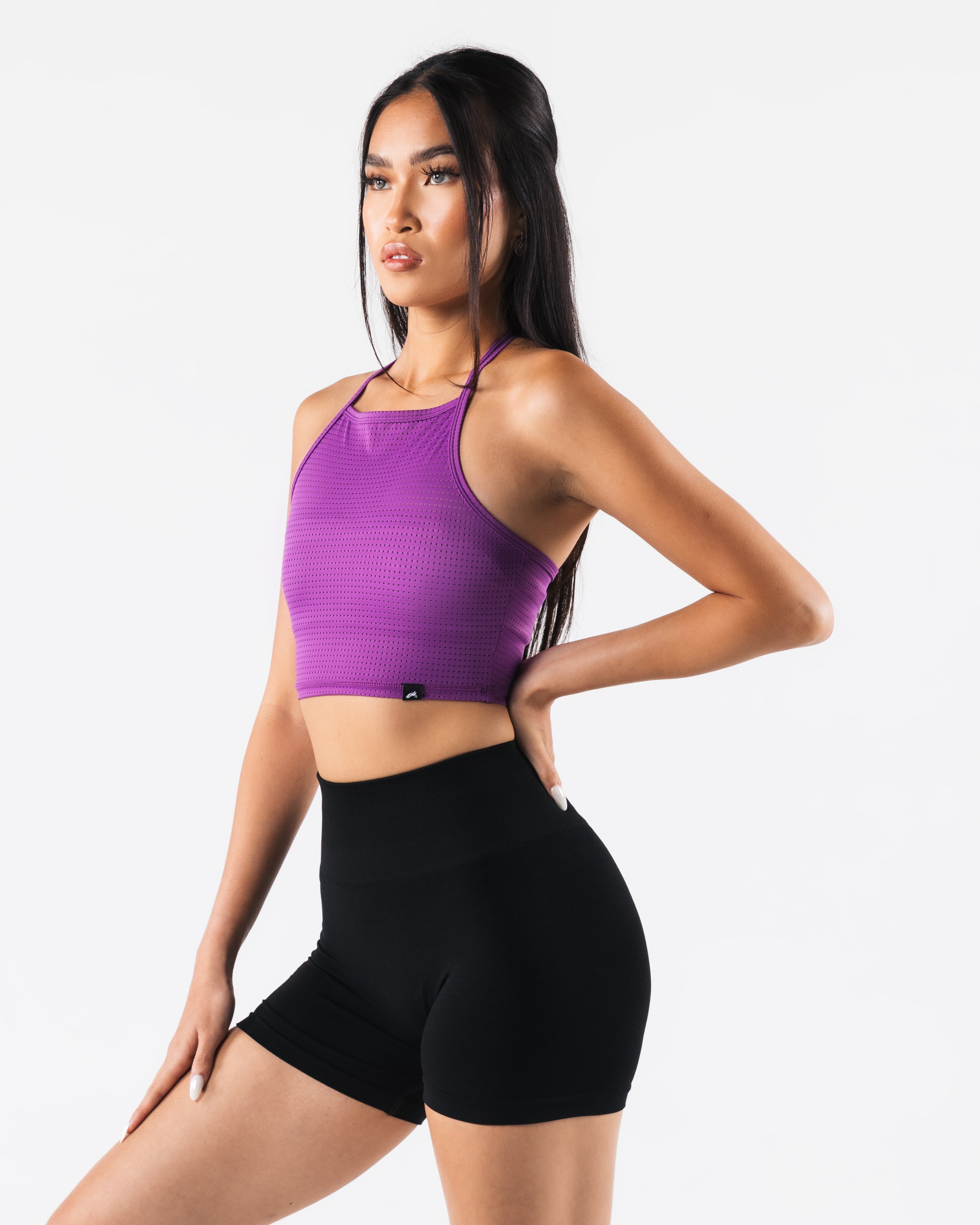 Margo Mesh Tank Top Blaze - Women's Fashion Stretchable Breathable Workout Shirt for Gym, Yoga & Casual Wear