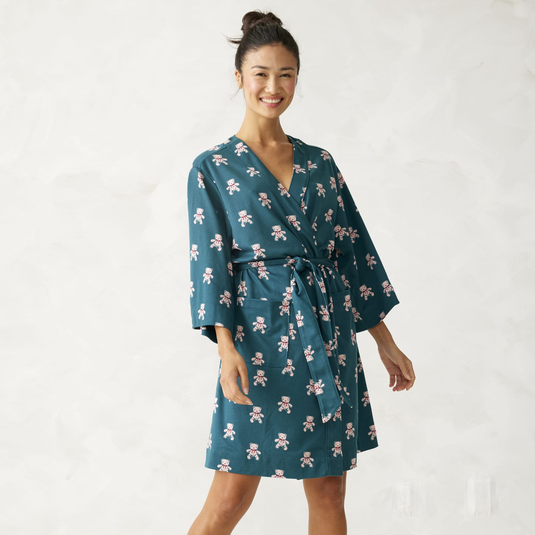 Cozy Knit Robe for Women - Soft & Warm Winter Loungewear - Perfect for Relaxing at Home, Spa Days & Cold Weather Comfort