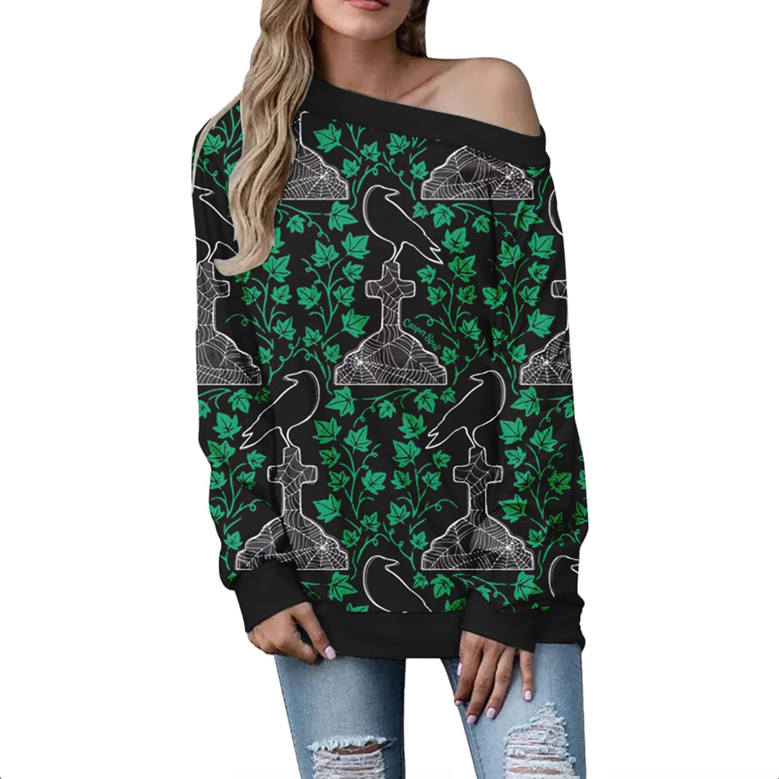 Adviicd Women's Long Sleeve Cold Shoulder Tops - Casual Loose Fit Basic Tee Shirts with Strappy Design | Perfect for Everyday Wear, Date Nights & Layering Outfits