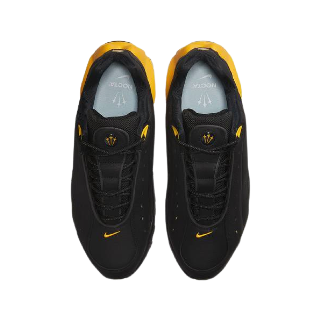 Nike Nocta Hot Step Terra Air Max Sneakers in Black & University Gold - Stylish Men's Running Shoes for Casual Wear & Gym Workouts