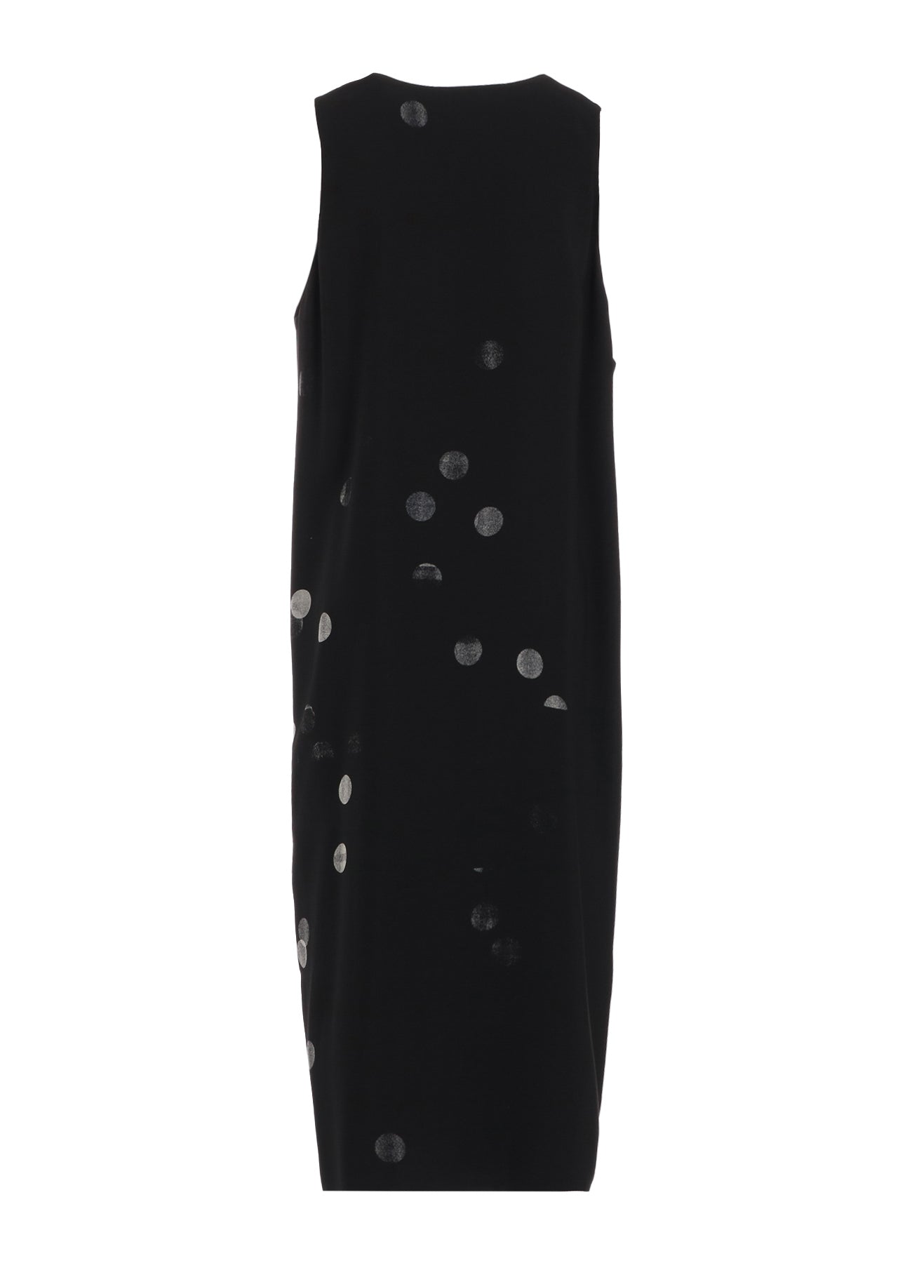 Stylish CU/RY Gabardine Dot Sleeveless Dress for Women - Perfect for Summer Outfits, Office Wear & Casual Occasions