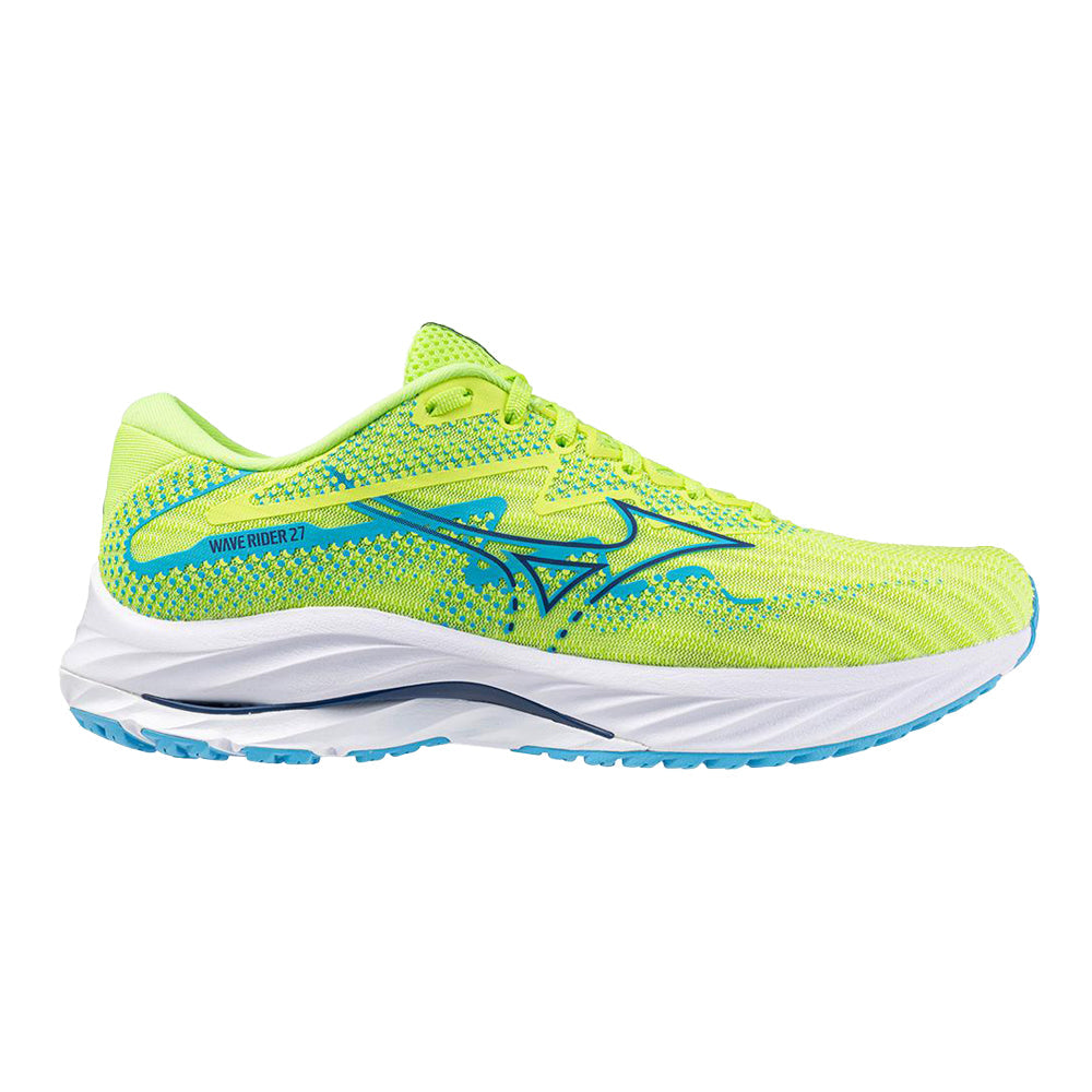 Mizuno Wave Rider 27 Running Shoes for Men - Lightweight Cushioned Road Running Sneakers for Training & Marathon - Perfect for Jogging, Gym Workouts & Daily Wear