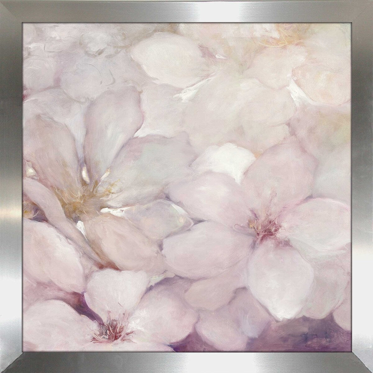 Julia Purinton Apple Blossoms I Acrylic Print - Pink Floral Wall Art for Living Room, Bedroom & Office Decor