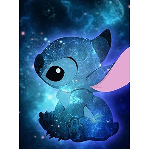 Stitch Diamond Painting Kit for Adults - DIY 18x24 Inch Galaxy Stitch Gem Art Craft, Home Wall Decor | Perfect for Stress Relief, Creative Hobbies & Unique Gift Ideas